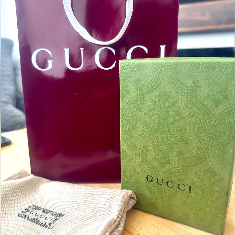 Authentic Empty Gucci Box & Dust Bag & Shopping bag